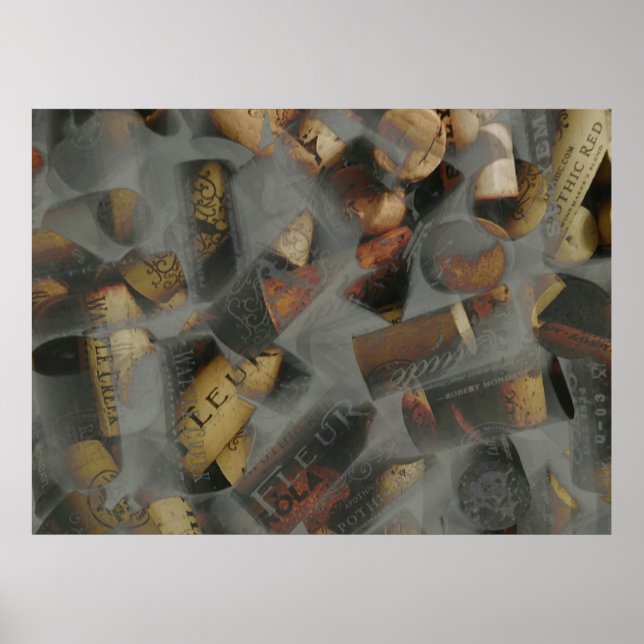 Vin Kork-design Poster (Framsidan)