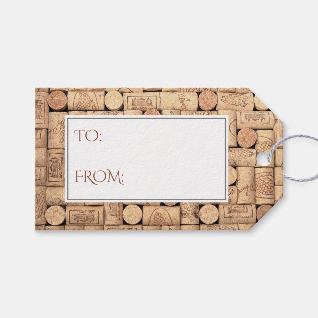 Vin Kork Presentetikett (Framsidan (Horisontell))