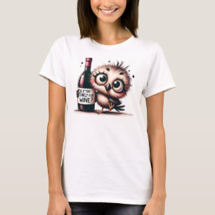Vin Kvinnors grundläggande T-Shirt