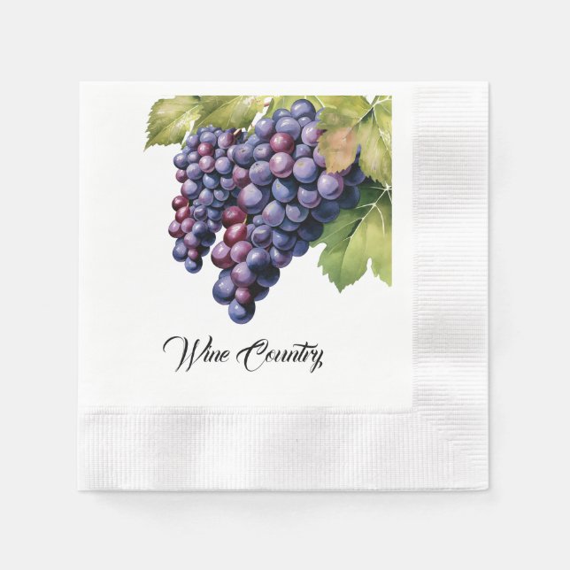 Vin Land Papper Pappersservett (Framsidan)