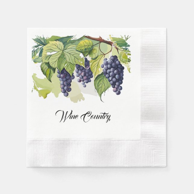 Vin Land Papper Pappersservett (Framsidan)