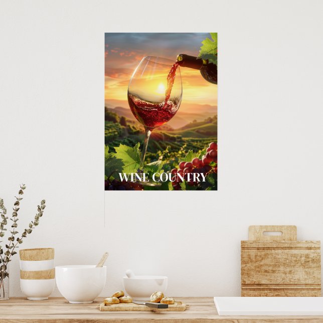 Vin Land Poster (Kök)