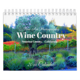 Vin Land, Sonoma County, California Calendar Kalender