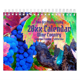 Vin Land, Sonoma County, California Calendar Kalender