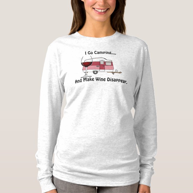 VIN LÅNGÄRMAD T SHIRT (Framsida)