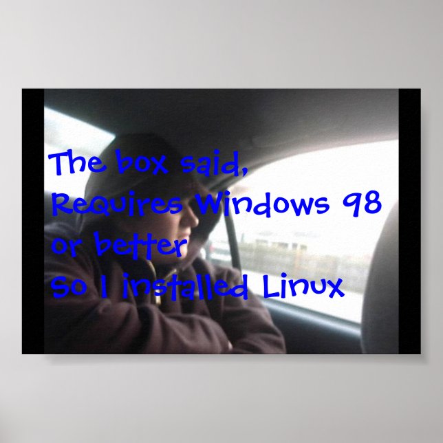 Vin/lin Poster (Framsidan)