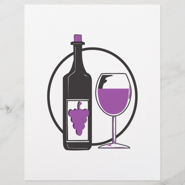 Vin lite... reklamblad (Framsidan)