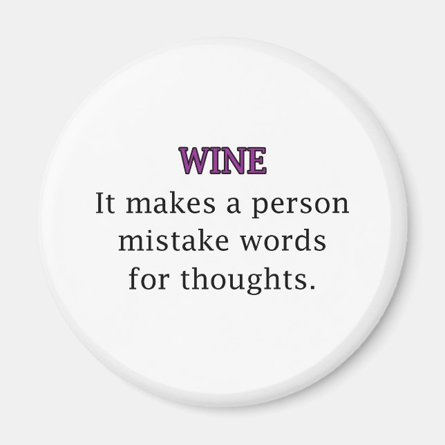 Vin Magnet (Framsidan)