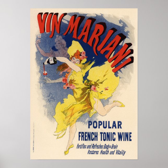 Vin Mariani Poster (Framsidan)