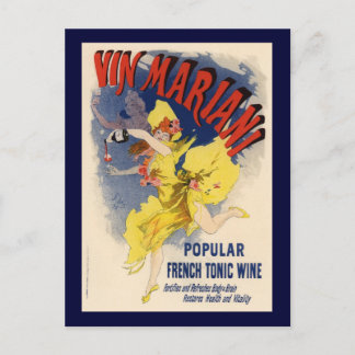Vin Mariani Vykort