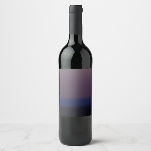 vin-märke vinflaska etikett (Framsida)