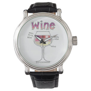 VIN, MER VIN, ÄNNU MER VIN ARMBANDSUR