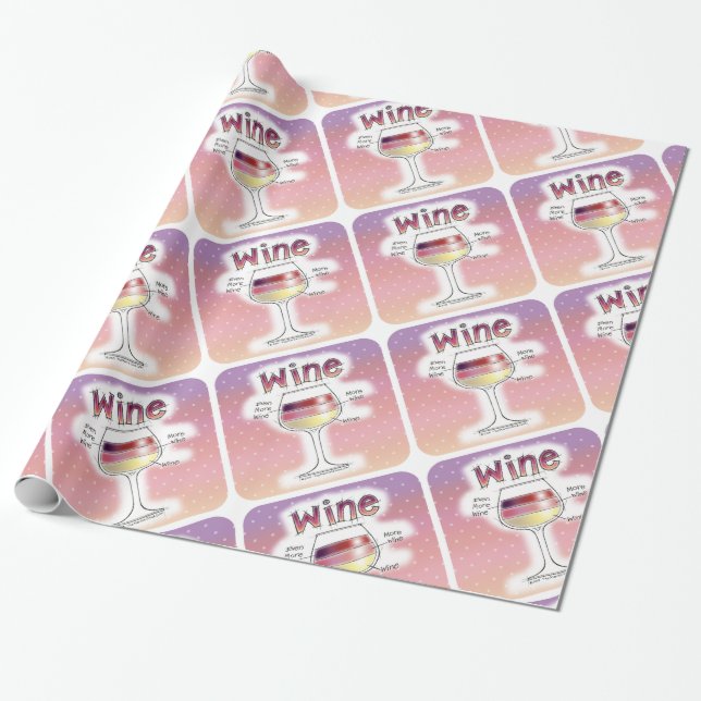 VIN, MER VIN, ÄNNU MER VIN PRESENTPAPPER (Utrullad)