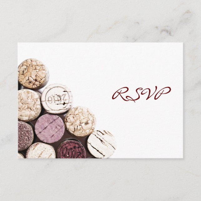 Vin middag firande inbjudan (Framsida)