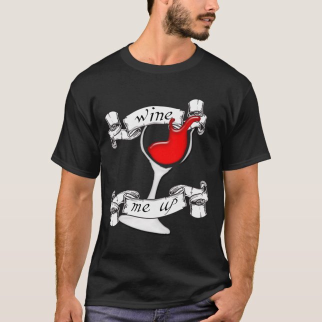 Vin mig upp skjortan t-shirt (Framsida)