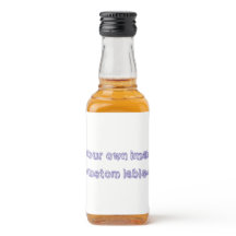 Vin/mousserande Vin/öl/vatten-etikett (4" x 3,5")