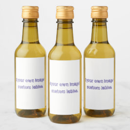 Vin/mousserande Vin/öl/vatten-etikett (4" x 3,5") Vinetikett