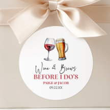 Vin och brygder före jag görs Rehearsal Middag