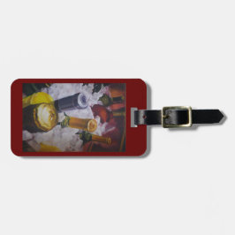 Vin och champagne på isbagagemärkre bagagebricka