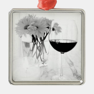 VIN OCH COCKTAIL ÄLSKARE KEMORNATION JULGRANSPRYDNAD METALL