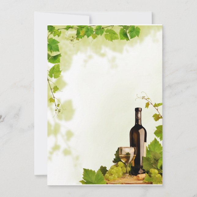 Vin och druvor (Framsida)