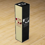 Vin och druvor, halvkalkpapp Vin Pub/Winery Presentask För Vinflaska<br><div class="desc">Vin och druvor,  halvkartong Vin Pub/Winery Vin box av Affärskort Store.</div>