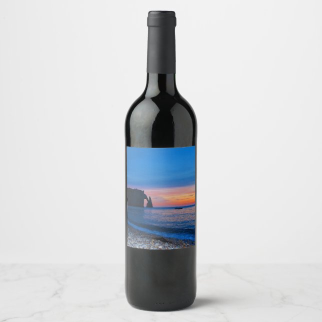 Vin och mousserande Vin-etiketter Vinflaska Etikett (Framsida)