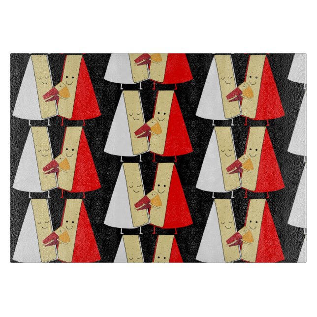 Vin och ost Älskare (Framsidan)