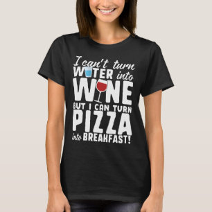 Vin och Pizza T Shirt