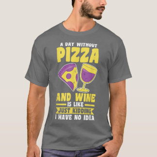 Vin och Pizza T-Shirt