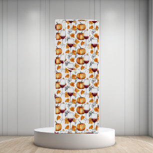 Vin och Pumpkins Watercolor Autumn