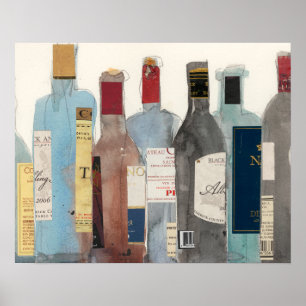 Vin och sprickor poster