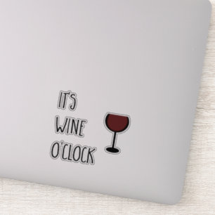 Vin O'Clock Klistermärken