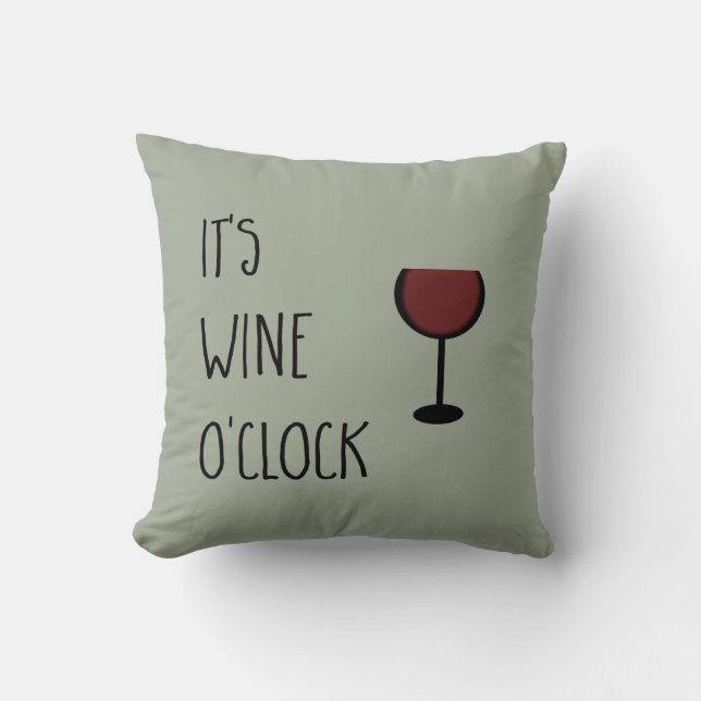 Vin O'Clock Kudde (Framsida)