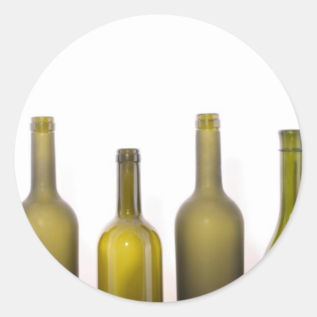 Vin Oh! Runt Klistermärke (Framsida)