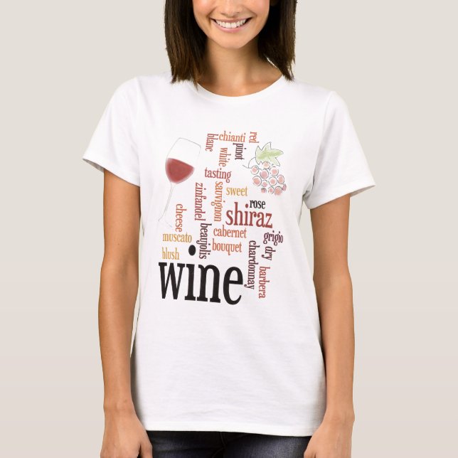 Vin Ord Cloud T-Shirt (Framsida)