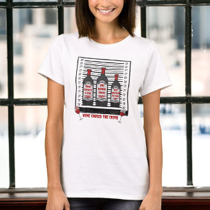 Vin orsakade Brottsslynne T Shirt
