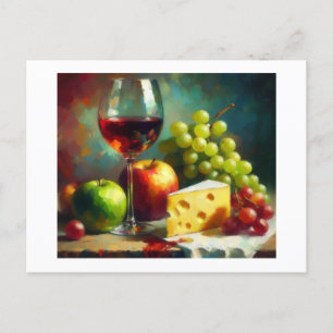 Vin Ost Fruit. Vykort