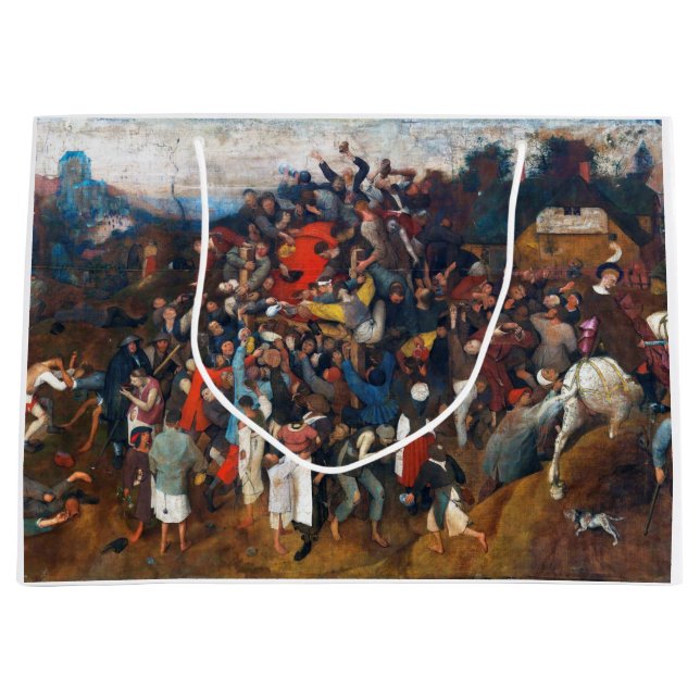 Vin på Saint Martins dag, Pieter Bruegel (Framsidan)