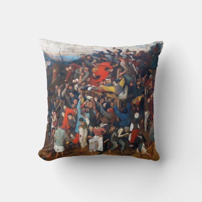 Vin på Saint Martins dag, Pieter Bruegel Kudde (Framsida)