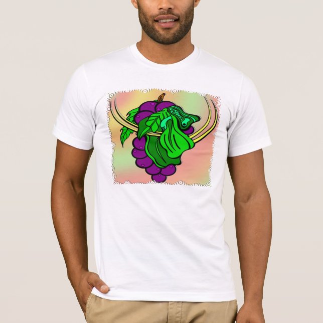 Vin på vinen t-shirt (Framsida)
