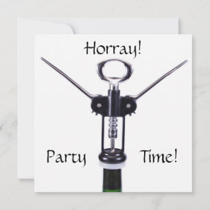 Vin Party Inbjudningar