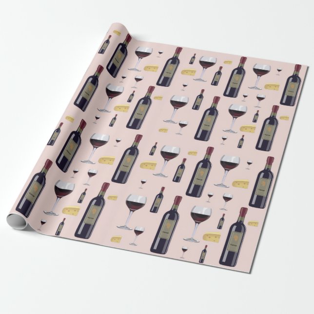 Vin Presentpapper (Utrullad)