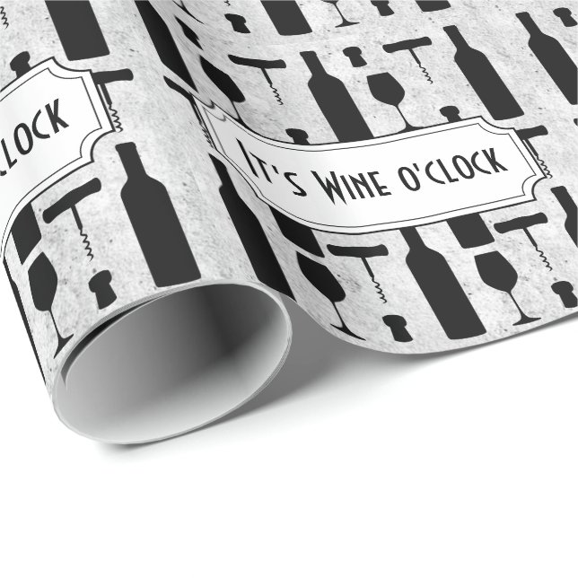 Vin Presentpapper (Rullad Hörn)