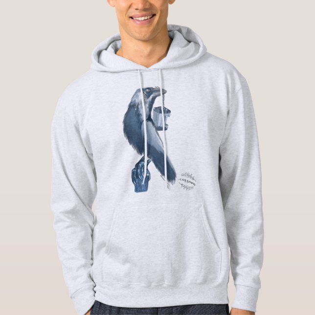Vin Pub Kråka Hoodie (Framsida)