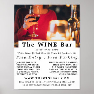 Vin Pub Scene, Vin Pub/Winery Advertising, Poster