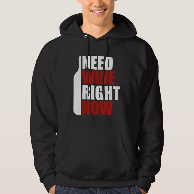Vin, punkt 46 hoodie (Framsida)