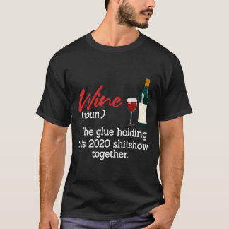 Vin Pyjamas För Familjen Mamma T Shirt