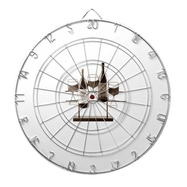 VIN RACK DART BOARD DARTTAVLA (Framsidan)