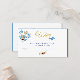 Vin Raffle Bröllop Möhippa Card Placeringskort